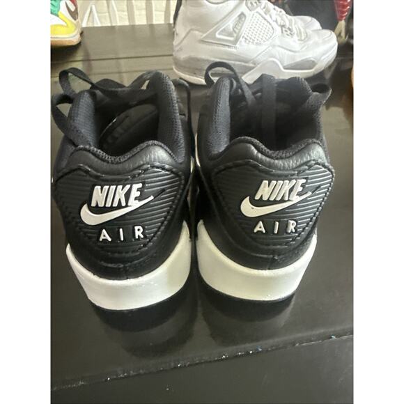 Size 4y Nike Air Max90 Black HF6358-002 NBS212 - Picture 3 of 5
